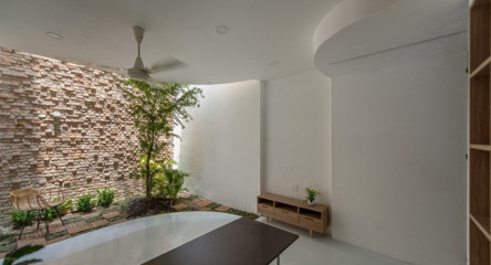 Nhà phố tràn ngập ánh sáng nhờ có sân sau